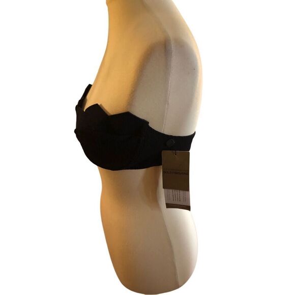 VIX Firenze Imani Laser Cut Bandeau Underwire Bikini Top - Picture 4 of 15